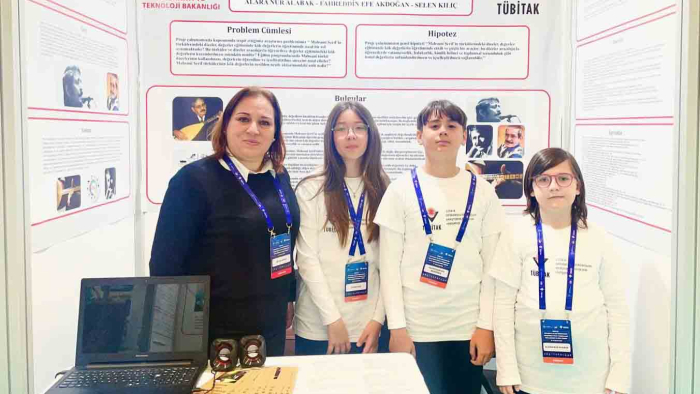 Rasim Ergene Ortaokulu, projesiyle TÜBİTAK Türkiye finalinde