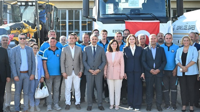 Edirne İl Özel İdaresi’nin araç filosu güçlendi