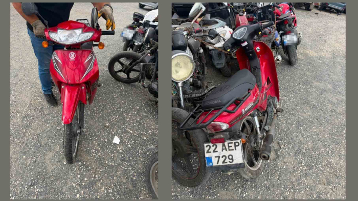 Yeniceçiftlik köyü mevkiinde devrilen motosikletin sürücüsü ağır yaralandı