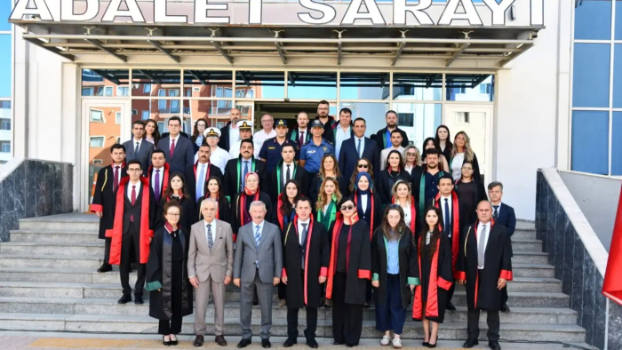 Adli yıl Keşan’da da törenle başladı