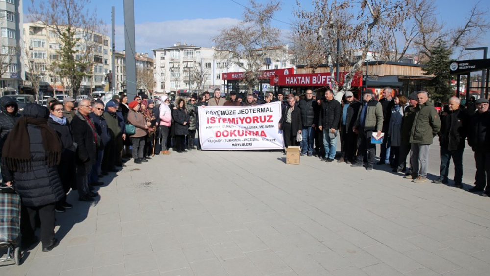 Keşan’ın 4 köyüne açılmak istenen jeotermal kuyulara karşı köylülerden itiraz