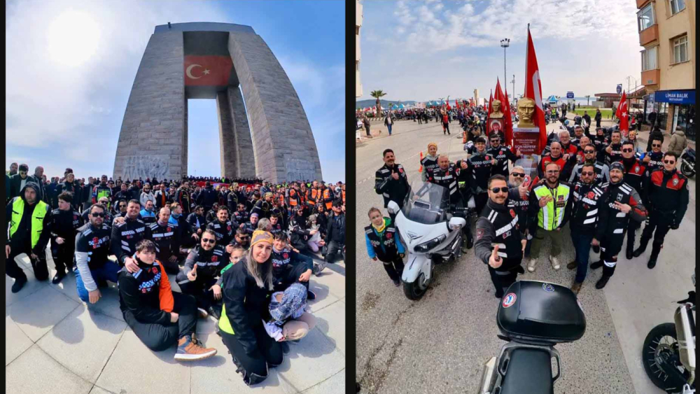 Fast Moto 22 Keşan Grubu’ndan ‘Şehitlere Saygı Sürüşü’