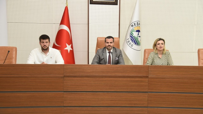 Keşan Belediye Meclisi toplandı