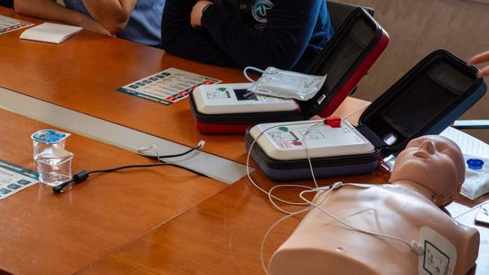 İpsala Sınır Kapısı’na, ani kalp durmalarına karşı otomatik elektroşok cihazları yerleştirildi