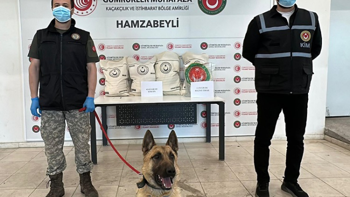 Hamzabeyli'de 50 kilo uyuşturucu ele geçirildi