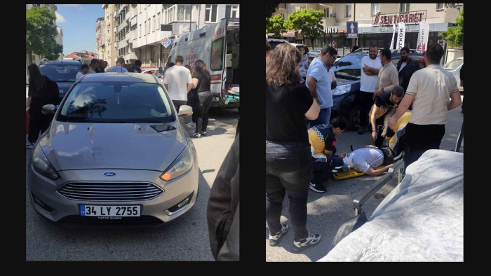 Keşan’da otomobilin çarptığı yaya ağır yaralandı