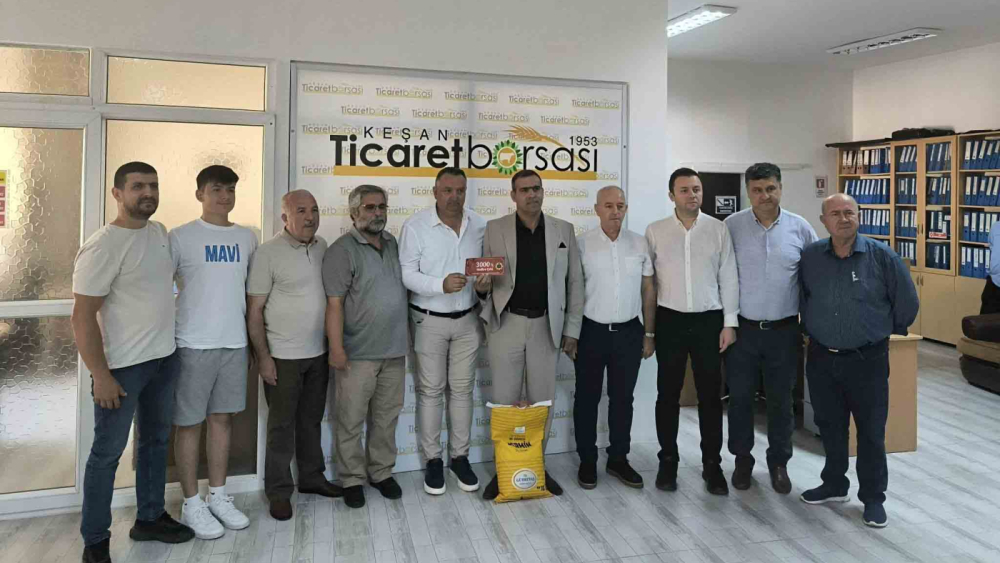 Yılın ilk arpaları borsada işlem gördü