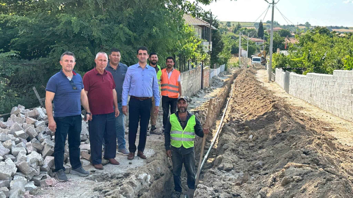 İpsala OSB desteğiyle Sarpdere köyünün altyapısı yenileniyor