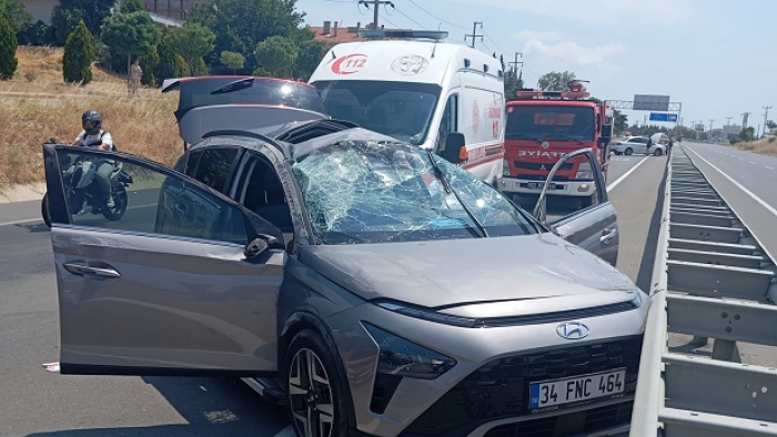 Keşan’da otomobiller çapıştı: 6 yaralı