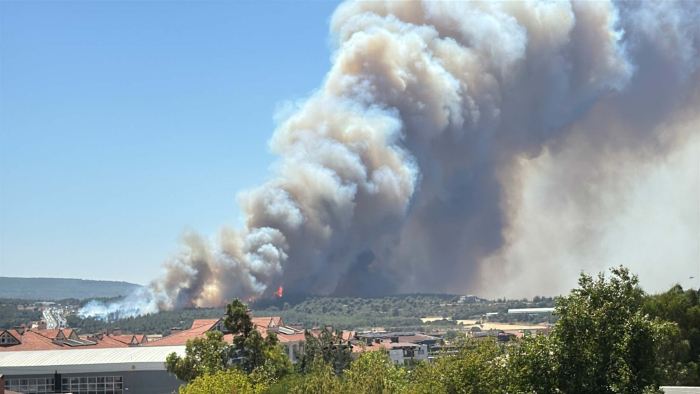 Çanakkale’de orman yangınlarının biri bitmeden diğeri başlıyor