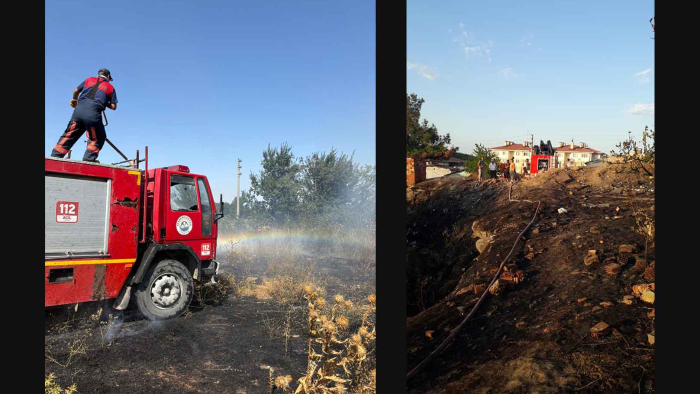 Keşan İtfaiyesi, yangından yangına koştu