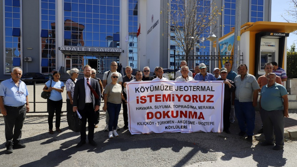 Jeotermal araması için ‘ÇED gerekli değildir’ kararına yürütmenin durdurulması talepli iptal davası