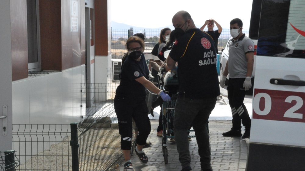 Boyadıkları su deposunda kimyasal maddeden 5 işçi zehirlendi