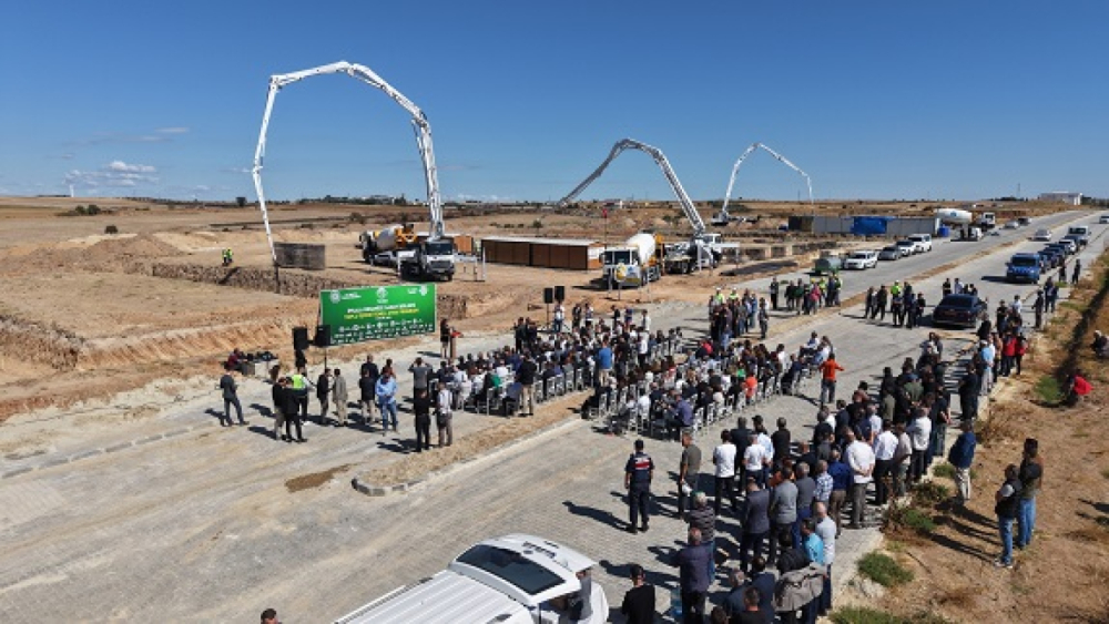 İpsala OSB'de 4 fabrikanın temeli atıldı