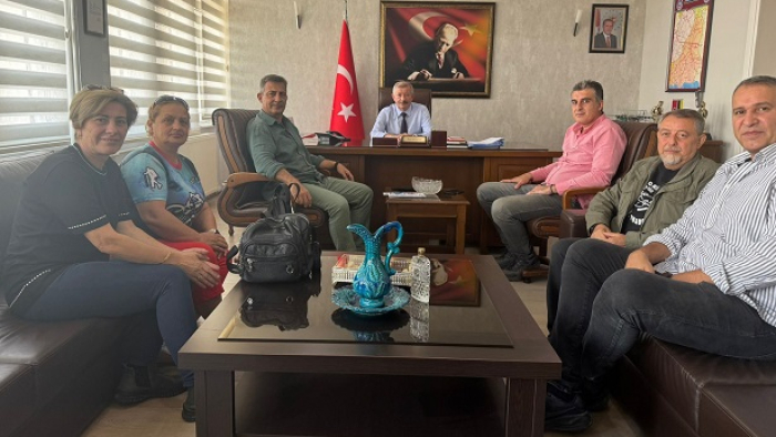 Keşan DOÇEK’ten, Kaymakam Mercan’a ziyaret
