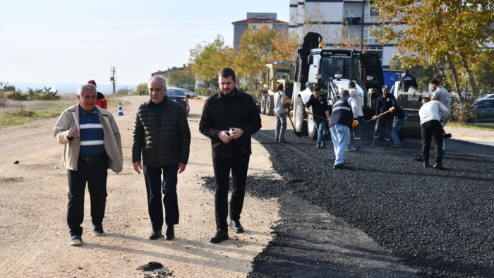 Atakent-1 sitesi asfaltlandı