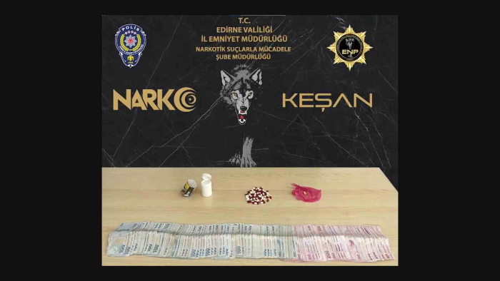 Keşan’da uyuşturucu satıcılarına operasyon: 10 gözaltı