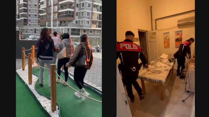 Gizli bölmeli, zil sistemli masaj salonlarına fuhuş operasyonu: 15 gözaltı