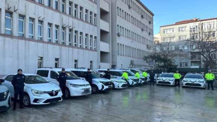 Keşan’da 10 yeni araç emniyet hizmetine alındı