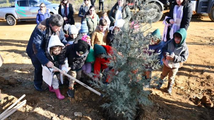 Merhum Avukat Hakan Çağıl Taşdelen anısına oluşturulan hatıra ormanına ilk fidanlar dikildi