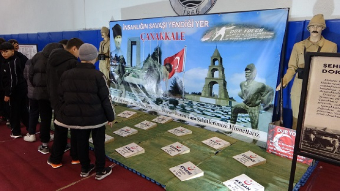 Çanakkale 1915 Savaş Malzemeleri Gezici Müzesi Keşan’da