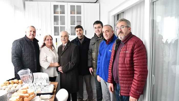 İzzetiye Mahallesi’nde ilk doğal gaz ateşi yandı