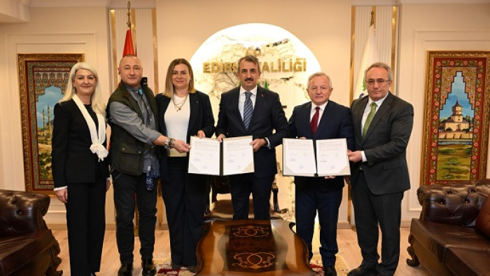 İpsala’ya yapılacak fen lisesi için protokol imzalandı