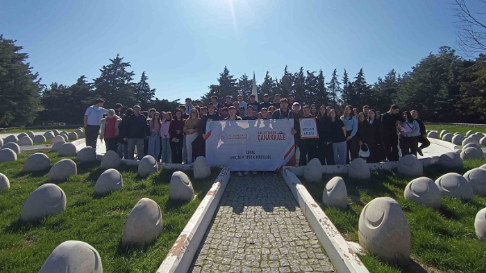 Keşan’dan 80 öğrenci Çanakkale Şehitliği’ni ziyaret etti