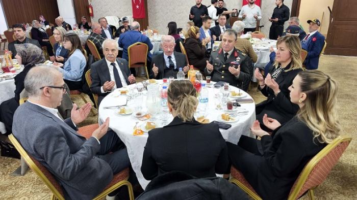 Keşan’da, şehit aileleri ve gazilere iftar programı düzenlendi