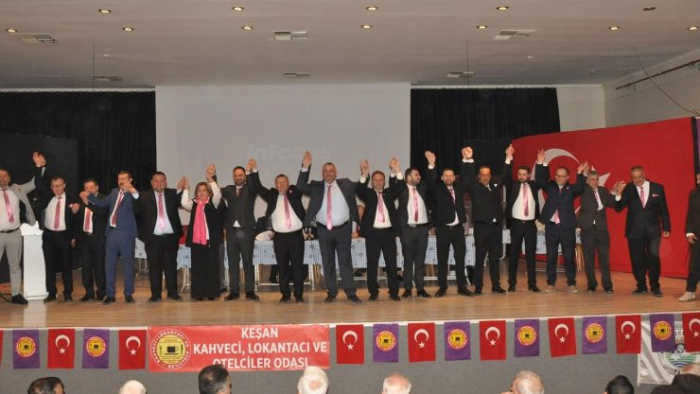 Keşan Lokantacı Kahveci ve Otelciler Odası’nda Hüzeyir Ergin dönemi