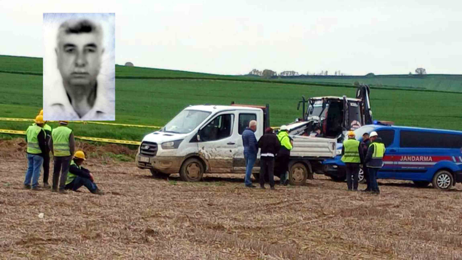 Malkara’da iş makinesinin kovasının çarptığı işçi hayatını kaybetti