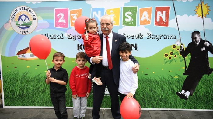 Keşan Belediye Başkanı Özcan: Çocuklarımız en kıymetli hazinemizdir