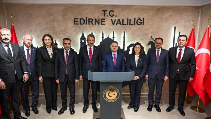 Adalet Bakanı Akın Gürlek, Edirne’de