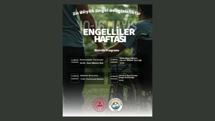 Keşan’da Engelliler Haftası’nda etkinlikler düzenlenecek