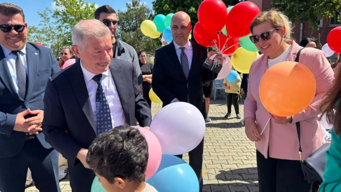 Özel öğrenciler, ‘Bahar şenliği’nde doyasıya eğlendi