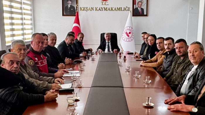 Keşan’da spor müsabakalarının güvenliği masaya yatırıldı