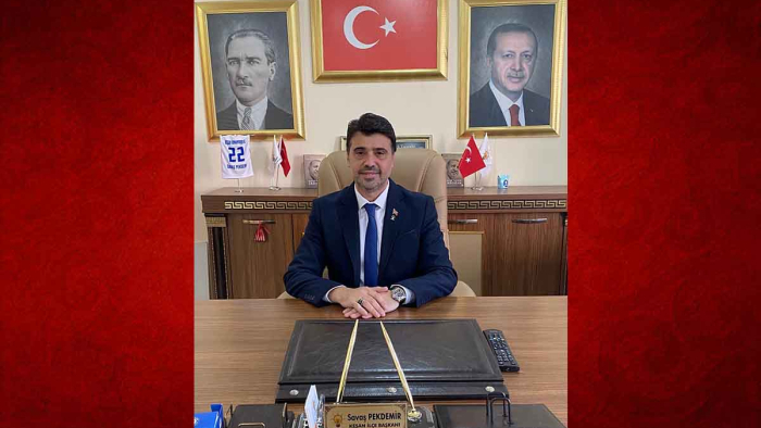 AK Parti Keşan İlçe Başkanı Pekdemir’den 23 Nisan kutlaması