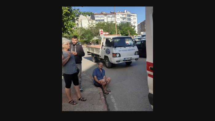 Keşan’da kamyonetin çarptığı Fransız vatandaşı yaralandı