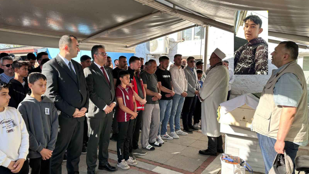 Nehirde boğulan 14 yaşındaki Ege, toprağa verildi