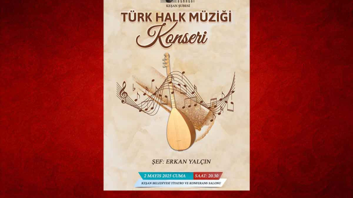 ADD Keşan Şubesi’nin THM yılsonu konseri 2 Mayıs’ta