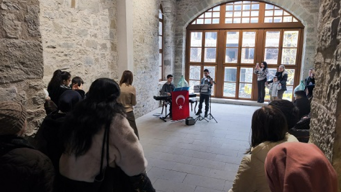 Trakya Üniversitesi Devlet Konservatuarı öğrencilerinden müzede konser