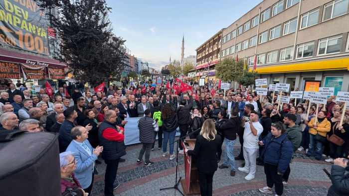Edirne’de, CHP’lilerden Ahmet Özer'e destek